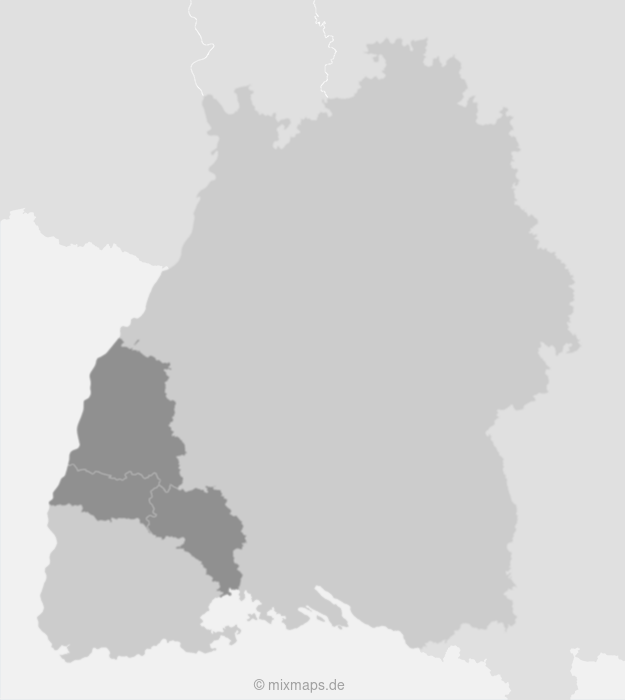 Baden-Württemberg: Landkreis Emmendingen, Schwarzwald-Baar-Kreis und Ortenaukreis