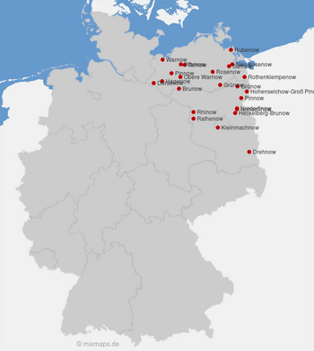 Städte und Gemeinden, die auf ...now enden