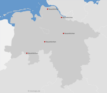 Städte und Gemeinden mit dem Namen "Neuenkirchen"