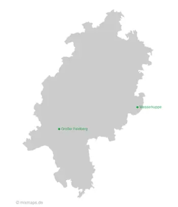 Großer Feldberg und Wasserkuppe