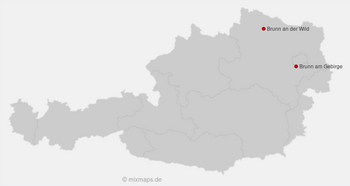 Städte und Gemeinden mit dem Namen 'Brunn'