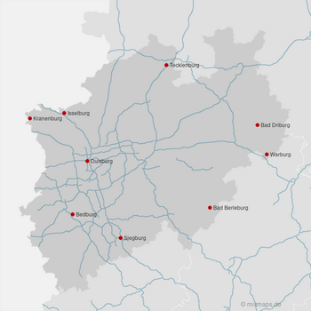 Städte und Gemeinden, die auf ...burg enden
